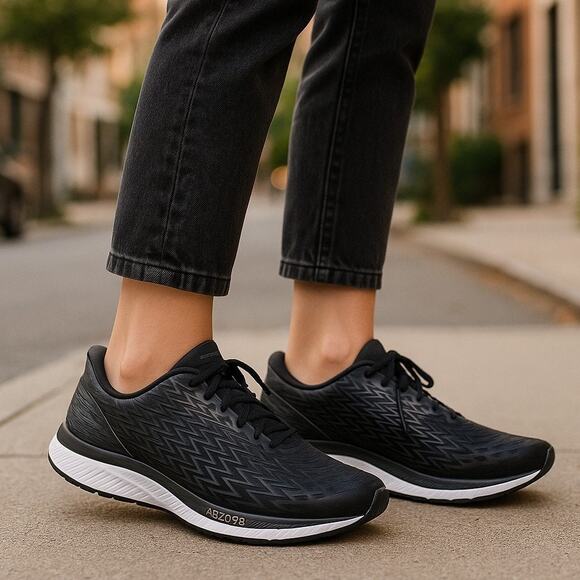 New Balance Fuel Core Razah Run Shoe Womens 9 1/2 Black K.5.2 Comfy Sporty - Picture 1 of 16